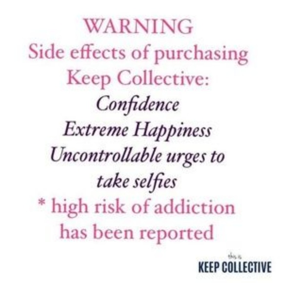 2/10 NWT Keep Collective Gold Letter "R" - Picture 4 of 4